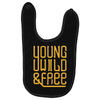 young wild and free Baby Bibs