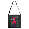 santa claus dabbing Adjustable Strap Totes