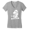 philosoraptor Women's V-Neck T-Shirt