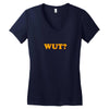 Wut Women's V-Neck T-Shirt