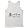 eat,sleep,game Tank Top