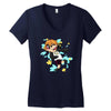 nagisa Women's V-Neck T-Shirt