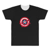 deadpool was here (captain america) All Over Men's T-shirt