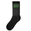 wicked smaht funny Socks