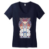 forest fighter Women's V-Neck T-Shirt