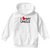 I Love My Uncle Youth Hoodie