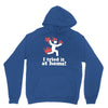 i tried it at home! funny Hoodie
