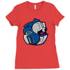 one shall stand, one shall fall Ladies Fitted T-Shirt