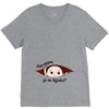 August Peeking Out Baby Boy in Spanish V-Neck Tee