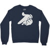 mickey hands gun Crewneck Sweatshirt