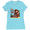 movie night Ladies Fitted T-Shirt