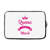 queens are born in march Laptop sleeve