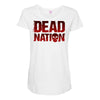 dead nation Maternity Scoop Neck T-shirt