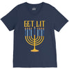 get lit V-Neck Tee