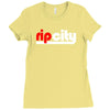 rip city Ladies Fitted T-Shirt