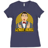 loner rebel Ladies Fitted T-Shirt