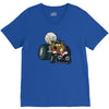 murky and lurky cruise round in their doom buggy V-Neck Tee