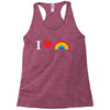 I Love Lgbt Racerback Tank