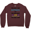 you can't buy happiness, but you can adopt a cat and that's pretty muc Crewneck Sweatshirt