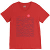 mountain line V-Neck Tee
