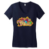 friends doodle!! Women's V-Neck T-Shirt