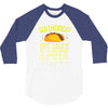 raindrop hot sauce i love tacos a lot 3/4 Sleeve Shirt