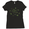 the scary door Ladies Fitted T-Shirt