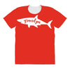 Grandpa Shark All Over Women's T-shirt