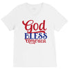 god bless america V-Neck Tee