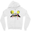 halloween face Zipper Hoodie