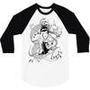 japanese dragon 3/4 Sleeve Shirt