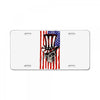july 4th skull License Plate