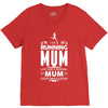 running mum V-Neck Tee