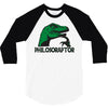 philosoraptor (2) 3/4 Sleeve Shirt