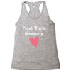 first time mommy Racerback Tank