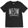 meow cute cat face V-Neck Tee