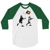 banksy kids play t.v. ball 3/4 Sleeve Shirt