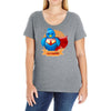 TWITTER MAN Ladies Curvy T-Shirt