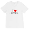 i love running V-Neck Tee