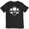 skate until the end black V-Neck Tee