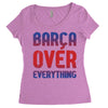 barca over everything!! Women's Triblend Scoop T-shirt