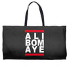 ali bomaye Weekender Totes