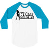 no fat chicks 3/4 Sleeve Shirt