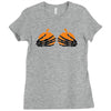 pumpkin boobs Ladies Fitted T-Shirt