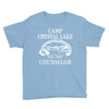 camp crystal lake counselor Youth Tee