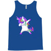 dabbing unicorn Tank Top
