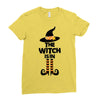 The Witch Is In Ladies Fitted T-Shirt