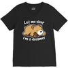 let me sleep V-Neck Tee