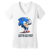 caffeine boost Women's V-Neck T-Shirt