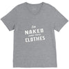 naked under these clothes tie dye V-Neck Tee